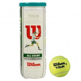 Мяч теннисный WILSON All Court 3B, арт. WRT106300, одобр.ITF, фетр, нат.резина,. уп.3 шт Мяч теннисный WILSON All Court 3B, арт. WRT106300, одобр.ITF, фетр, нат.резина,. уп.3 шт