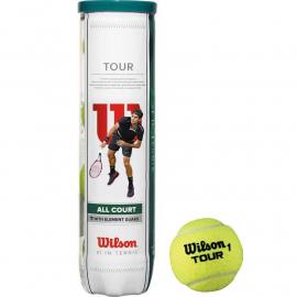 Мяч теннисный WILSON All Court 4B, арт. WRT115700, одобр.ITF, фетр, нат.резина,. уп.4 шт Мяч теннисный WILSON All Court 4B, арт. WRT115700, одобр.ITF, фетр, нат.резина,. уп.4 шт