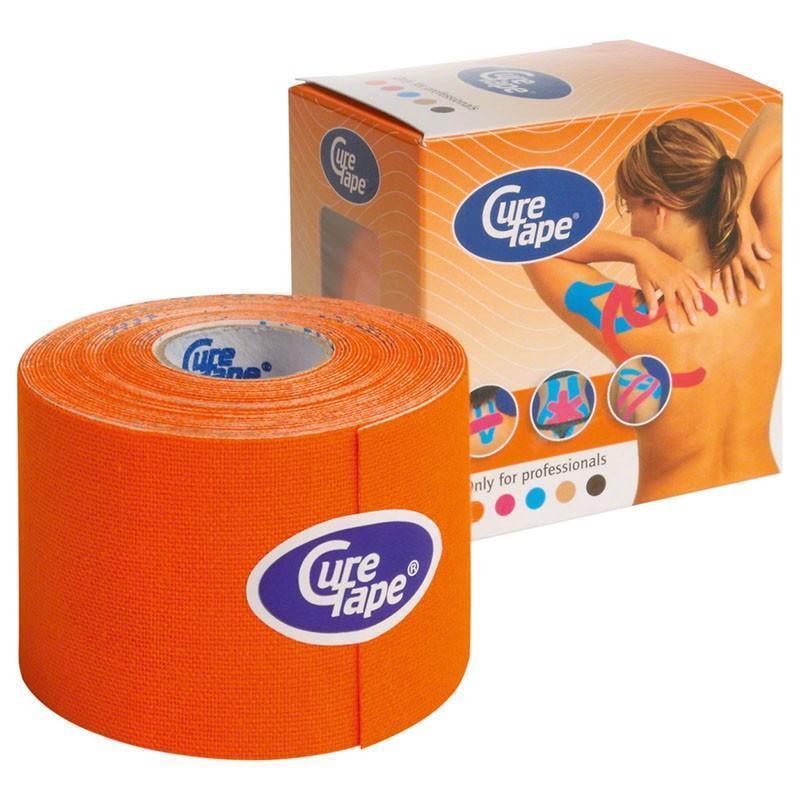 Тейп кинезиологический CureTape Orange, 5 см x 5 м, арт. 160196, оранжевый Тейп кинезиологический CureTape Orange, 5 см x 5 м, арт. 160196, оранжевый