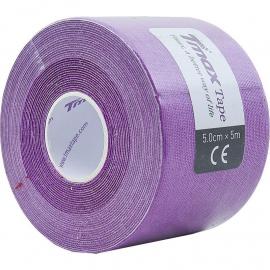 Тейп кинезиологический Tmax Extra Sticky Lavender (5 см x 5 м), арт. 423198, фиолетовый