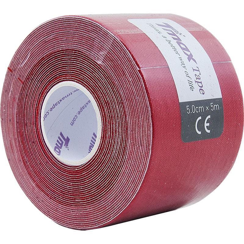 Тейп кинезиологический Tmax Extra Sticky Red (5 см x 5 м), арт. 423150, красный Тейп кинезиологический Tmax Extra Sticky Red (5 см x 5 м), арт. 423150, красный