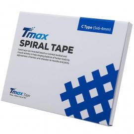 Кросс-тейп Tmax Spiral Tape Type C (20 листов), арт. 423730, телесный
