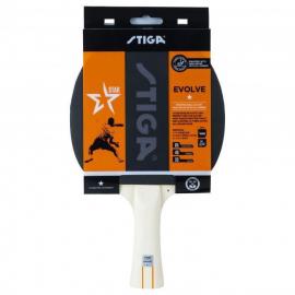 Ракетка для н/т Stiga Evolve WRB 1*, арт.1211-8318-01, для любит., накл. 1,7мм ITTF, конич. ручка