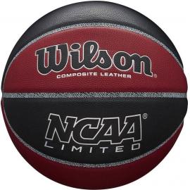 Мяч баск. WILSON NCAA Limited, арт.WTB06589XB07, р.7, композит, бут.камера, бордово-черный