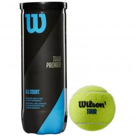 Мяч теннисный WILSON Tour Premier All Court арт. WRT109400, одобр.ITF, фетр, нат.резина,. уп.3 шт Мяч теннисный WILSON Tour Premier All Court арт. WRT109400, одобр.ITF, фетр, нат.резина,. уп.3 шт
