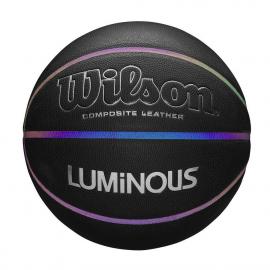 Мяч баск. WILSON NCAA Luminous, арт.WTB2027ID07, р.7, композит, бут.камера, черный