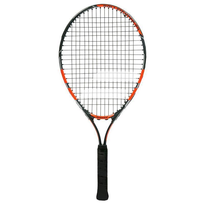Ракетка б/т дет. BABOLAT Ballfighter 23 Gr000, арт.140240, для 7-9 лет, алюминий,со струнами,чер-ора Ракетка б/т дет. BABOLAT Ballfighter 23 Gr000, арт.140240, для 7-9 лет, алюминий,со струнами,чер-ора
