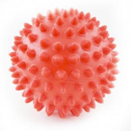 Мяч массажный, арт. 300109, КРАСНЫЙ, диам. 9 см, поливинилхлорид