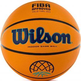 Мяч баск. WILSON EVO NXT CHAMPIONSLEAGUE, арт.WTB0900XBBCL, р.7, FIBA Appr, микрофибра, оранжевый