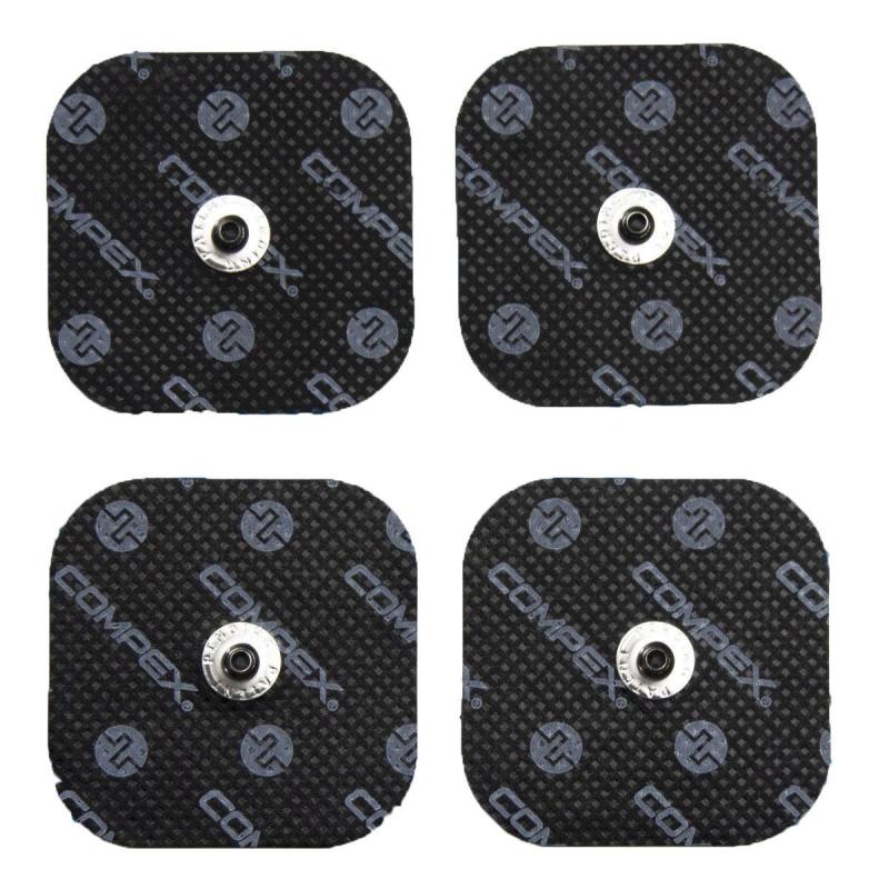 Электроды для миостимуляции COMPEX Performance Snap 5 х 5 см (4шт. в уп), арт. 42215 Электроды для миостимуляции COMPEX Performance Snap 5 х 5 см (4шт. в уп), арт. 42215