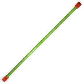Гимнастическая палка (бодибар), арт.MR-B03, вес 3кг, дл. 120 см,  стальная труба, зеленый