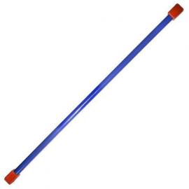 Гимнастическая палка (бодибар), арт.MR-B05, вес 5кг, дл. 120 см,  стальная труба, синий