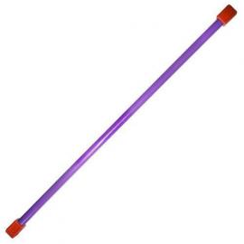Гимнастическая палка (бодибар), арт.MR-B06, вес 6кг, дл. 120 см,  стальная труба, фиолетовый