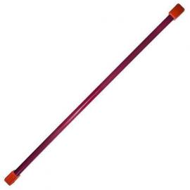 Гимнастическая палка (бодибар), арт.MR-B07, вес 7кг, дл. 110 см,  стальная труба, бордовый