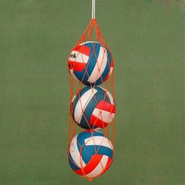 Сетка на 10-12 мячей, арт.FS-№10, 2 мм ПП, ячейка 10см, различные цвета
