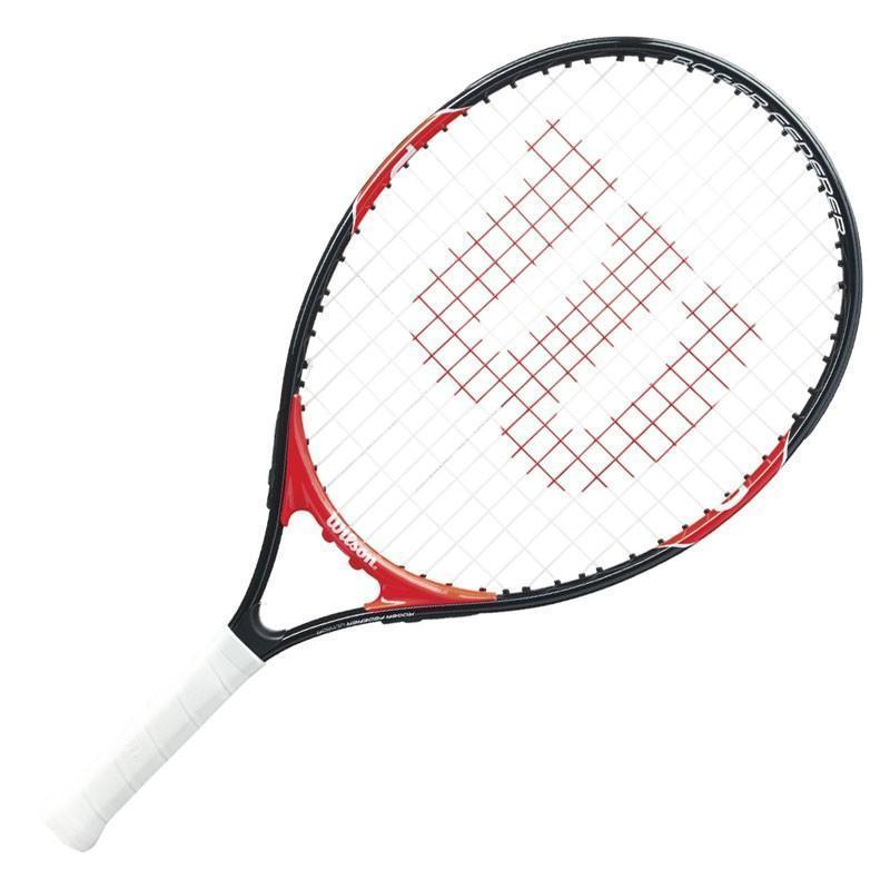 Ракетка б/т Wilson Roger Federer 21 Gr00000,арт.WRT200600, для дет.5-6лет, алюм., со струн,красн-чер Ракетка б/т Wilson Roger Federer 21 Gr00000,арт.WRT200600, для дет.5-6лет, алюм., со струн,красн-чер